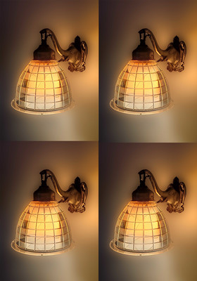 PR Prashant Swing Arm Wall Light Wall Lamp Without Bulb(Pack of 4)