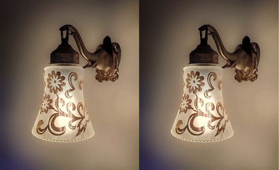 PR Prashant Swing Arm Wall Light Wall Lamp Without Bulb(Pack of 2)