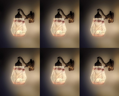 PR Prashant Swing Arm Wall Light Wall Lamp Without Bulb(Pack of 6)