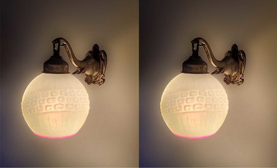 PR Prashant Swing Arm Wall Light Wall Lamp Without Bulb(Pack of 2)