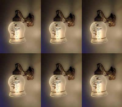 PR Prashant Swing Arm Wall Light Wall Lamp Without Bulb(Pack of 6)