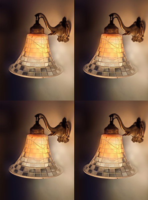 PR Prashant Swing Arm Wall Light Wall Lamp Without Bulb(Pack of 4)