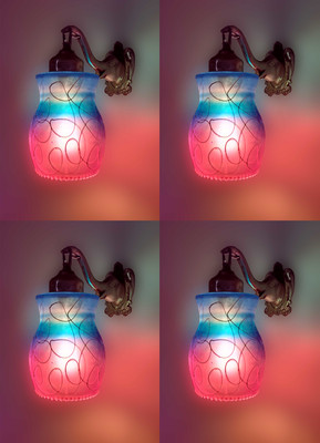 PR Prashant Swing Arm Wall Light Wall Lamp Without Bulb(Pack of 4)