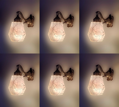 PR Prashant Swing Arm Wall Light Wall Lamp Without Bulb(Pack of 6)
