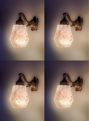 PR Prashant Swing Arm Wall Light Wall Lamp Without Bulb(Pack of 4)