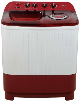 Lloyd 7.5 kg Semi Automatic Top Load Red, White(LWMS75RB1)   Washing Machine  (Lloyd)