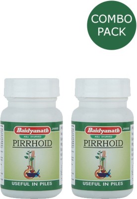 Baidyanath Pirrhoid 50-Tablet Useful in Piles(Pack of 2)
