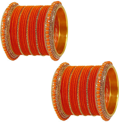 NMII Metal Zircon Bangle Set(Pack of 42)