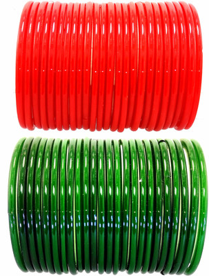 DURGANSH Glass Bangle Set(Pack of 48)