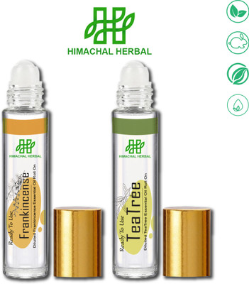 Himachal Herbal Essential Oil Roll on For Frankincense + Tea Tree(12 ml)
