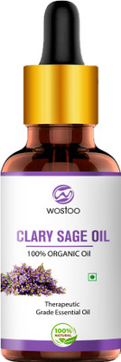 Wostoo Essential Pure Clary Sage Essential Oi 30 ml(30 ml)