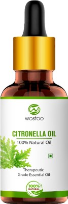 Wostoo Citronella Natural Essential OilÃÂ (10 ml) (Pack of 1)(10 ml)