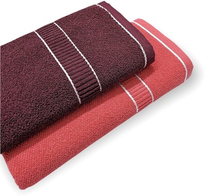 ABM UNLIMITED Cotton 380 GSM Bath, Beach, Sport, Hair Towel Set(Pack of 2)