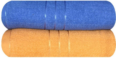 KRAZE Cotton 380 GSM Bath Towel Set(Pack of 2)
