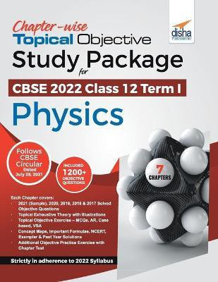 Chapter-wise Topical Objective Study Package for CBSE 2022 Class 12 Term I Physics(English, Paperback, Experts Disha)