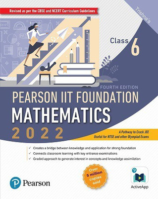 Pearson IIT Foundation Mathematics Class 6(Paperback, Trishna)