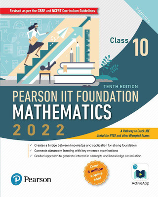 Pearson Iit Foundation Mathematics Class 10(English, Paperback, unknown)