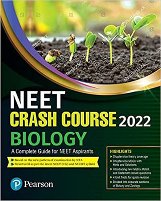 NEET Crash Course - Biology |2022 Edition| By Pearson(Paperback, pearson education)