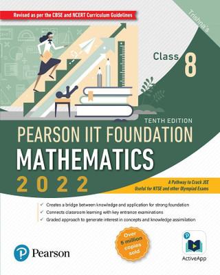 Pearson Iit Foundation Mathematics Class 8(English, Paperback, unknown)