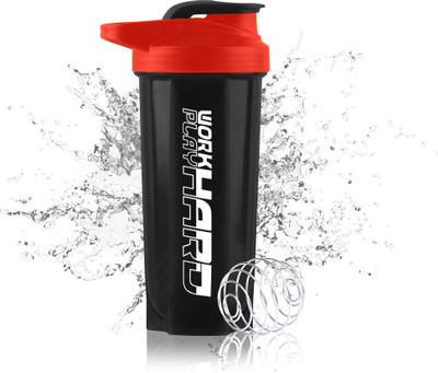 Dassio 700 ml Plastic Shaker(Pack of 1, Red)
