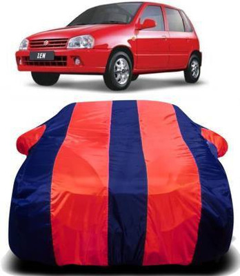 ARB Car Cover For Maruti Suzuki Zen (With Mirror Pockets)(Red, For 2006 Models)