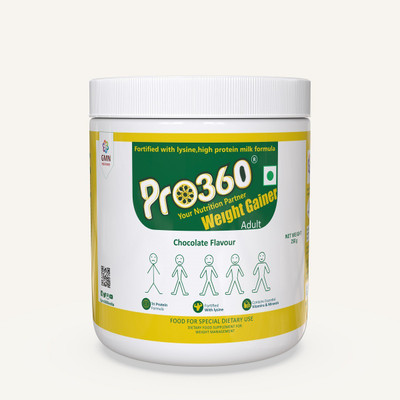 PRO360 Weight Gainer Protein Nutritional Supplement Health Drink - Men & Women Nutrition Drink(250 g, Chocolate Flavored)