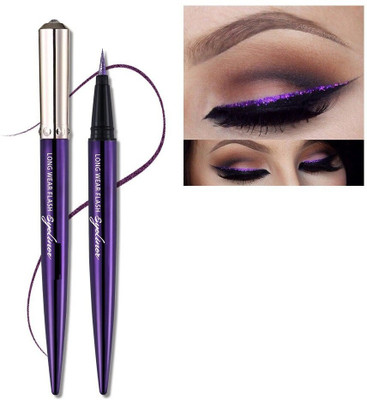 ADJD SHIMMER FINISH WATER PROOF & LONG LASTING EYE LINER 1.5 ml(PURPLE)