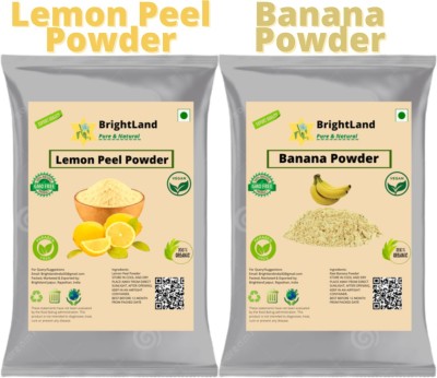 Brightland 50gm Lemon powder 50gm Banana powder(100 g)