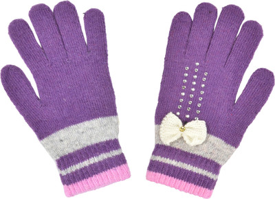 Bizarro.in Embellished Winter Women Gloves