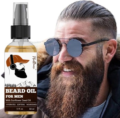 Phillauri New Advance Beard Oil For Beard Growth, Remove patchy Beard Instantly (50 ml) Hair Oil  (50 ml)