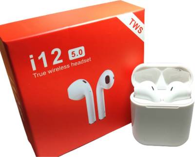 nxntron I12 bluetooth Earphone Mini 5.0 Headphone True Wireless i12 Tws Earbuds Bluetooth Headset