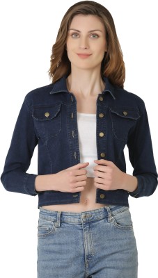 CHERIMODA Full Sleeve Solid Women Denim Jacket