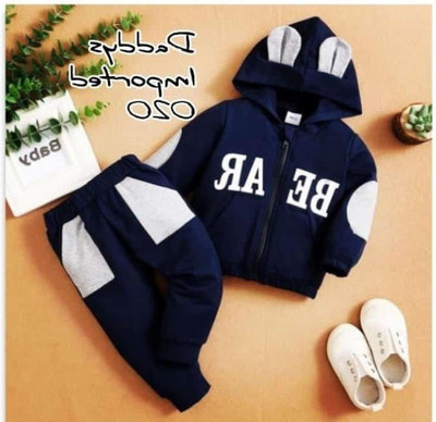 Ameeha Boys & Girls Casual Jacket Waistcoat(bear blue)