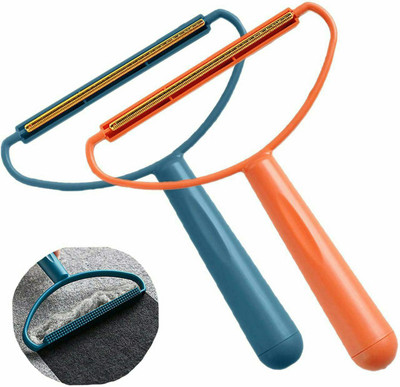 KASTHAR Portable Manual Reusable Lint/Hair Remover for Cloth Lint Roller (Pack of 1) Lint Roller