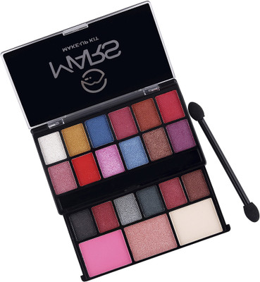 MARS Poco 18 Color Eye Shadow 2 Color Highlighter and 1 Color Compact