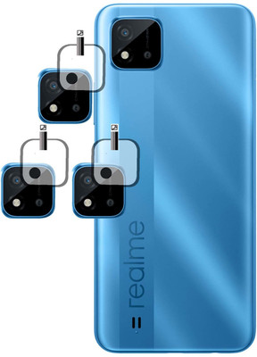 EJZATI Back Camera Lens Glass Protector for REALME C20(Pack of: 3)
