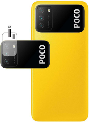 EJZATI Back Camera Lens Glass Protector for POCO M3(Pack of: 1)