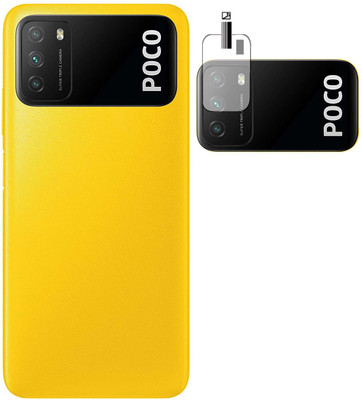 EJZATI Back Camera Lens Glass Protector for POCO M3(Pack of: 1)