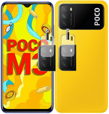 EJZATI Back Camera Lens Glass Protector for POCO M3(Pack of: 2)