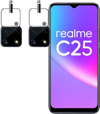 EJZATI Back Camera Lens Glass Protector for REALME C25(Pack of: 2)