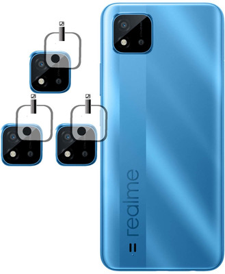 EJZATI Back Camera Lens Glass Protector for REALME C20(Pack of: 3)