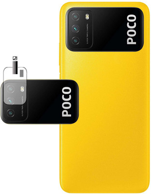 EJZATI Back Camera Lens Glass Protector for POCO M3(Pack of: 1)