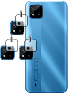 EJZATI Back Camera Lens Glass Protector for REALME C20(Pack of: 3)