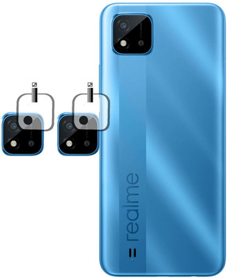 EJZATI Back Camera Lens Glass Protector for REALME C20(Pack of: 2)