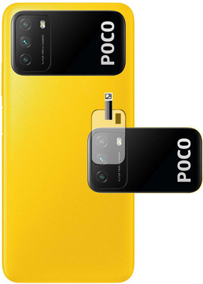 EJZATI Back Camera Lens Glass Protector for POCO M3(Pack of: 1)