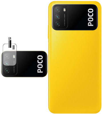 EJZATI Back Camera Lens Glass Protector for POCO M3(Pack of: 1)