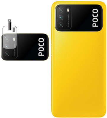 EJZATI Back Camera Lens Glass Protector for POCO M3(Pack of: 1)