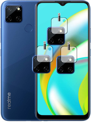 EJZATI Back Camera Lens Glass Protector for REALME C12(Pack of: 3)