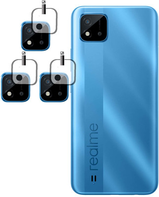 EJZATI Back Camera Lens Glass Protector for REALME C20(Pack of: 3)