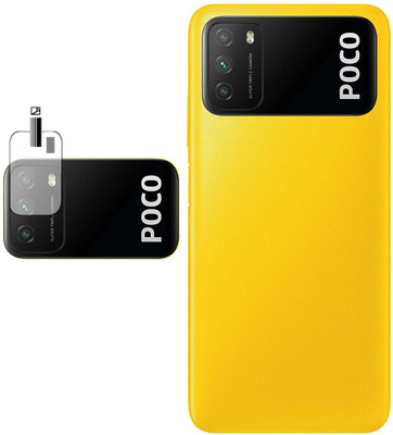 EJZATI Back Camera Lens Glass Protector for POCO M3(Pack of: 1)